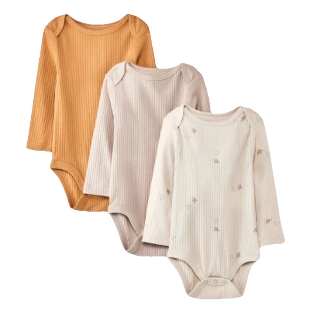 Cloud Island 3-Piece Onesies